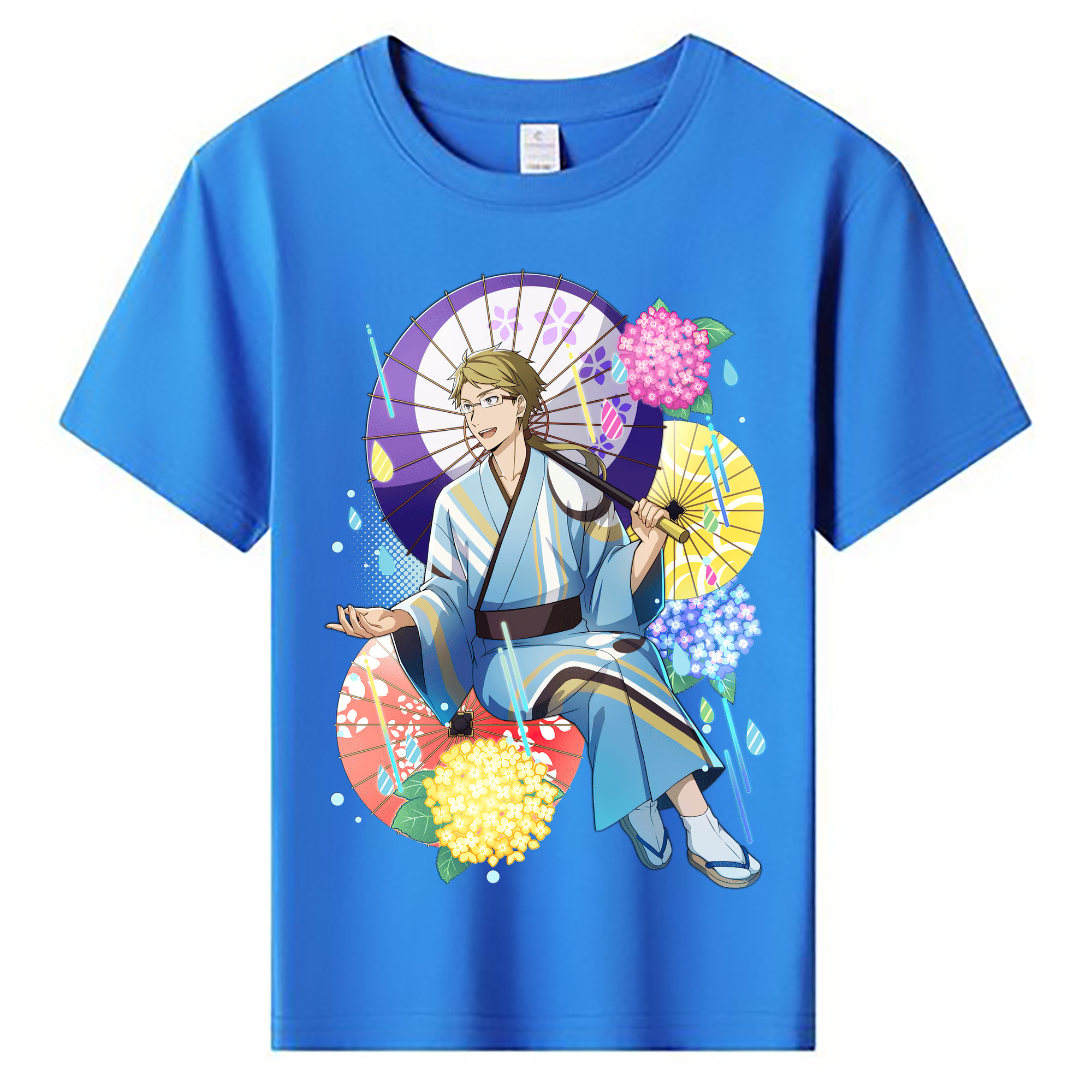 （画像用） 文豪ストレイドッグス Bungo Stray Dogs 綿100％キッズTシャツ（フロントプリント）